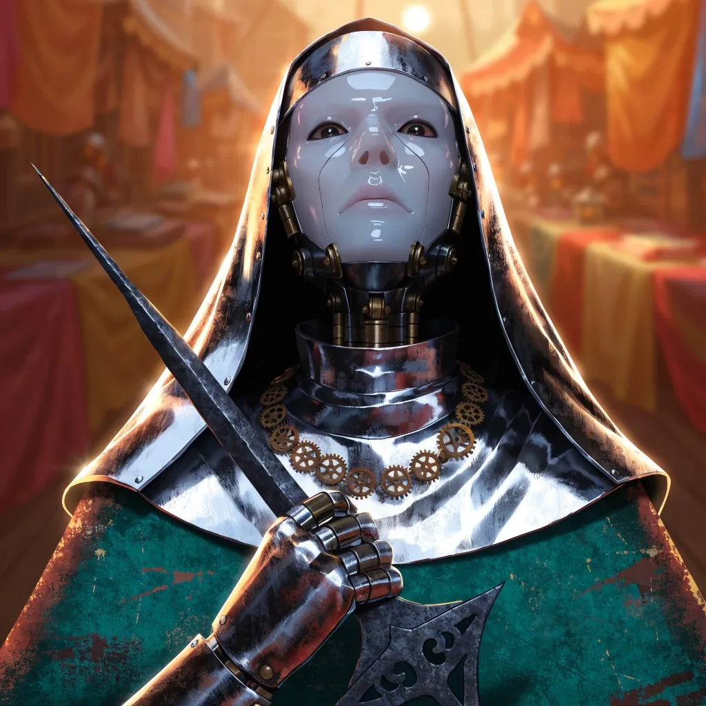 The Iron Abbess, a Grudge Rogue